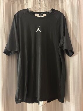 Jordan Black Short Sleeve Jumpman Performance Tee